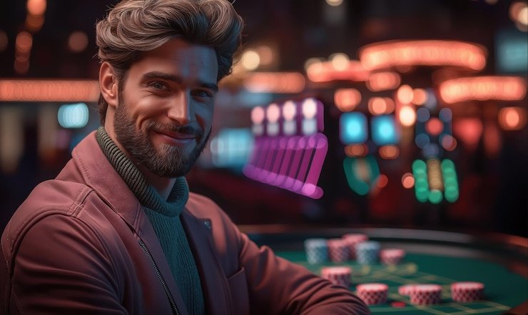 Berbagai perangkat mobile menampilkan platform hiburan sports dan casino online
